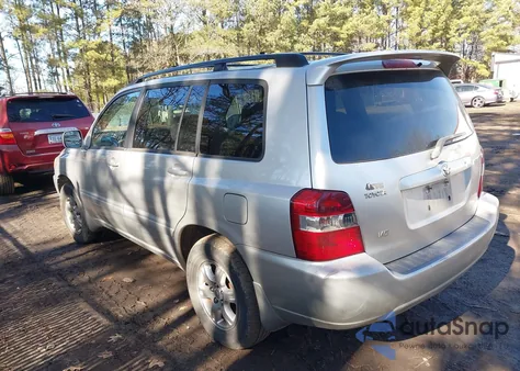 2007 Toyota Highlander V6 z USA, uszkodzony, nr VIN JTEGP21A970133620
